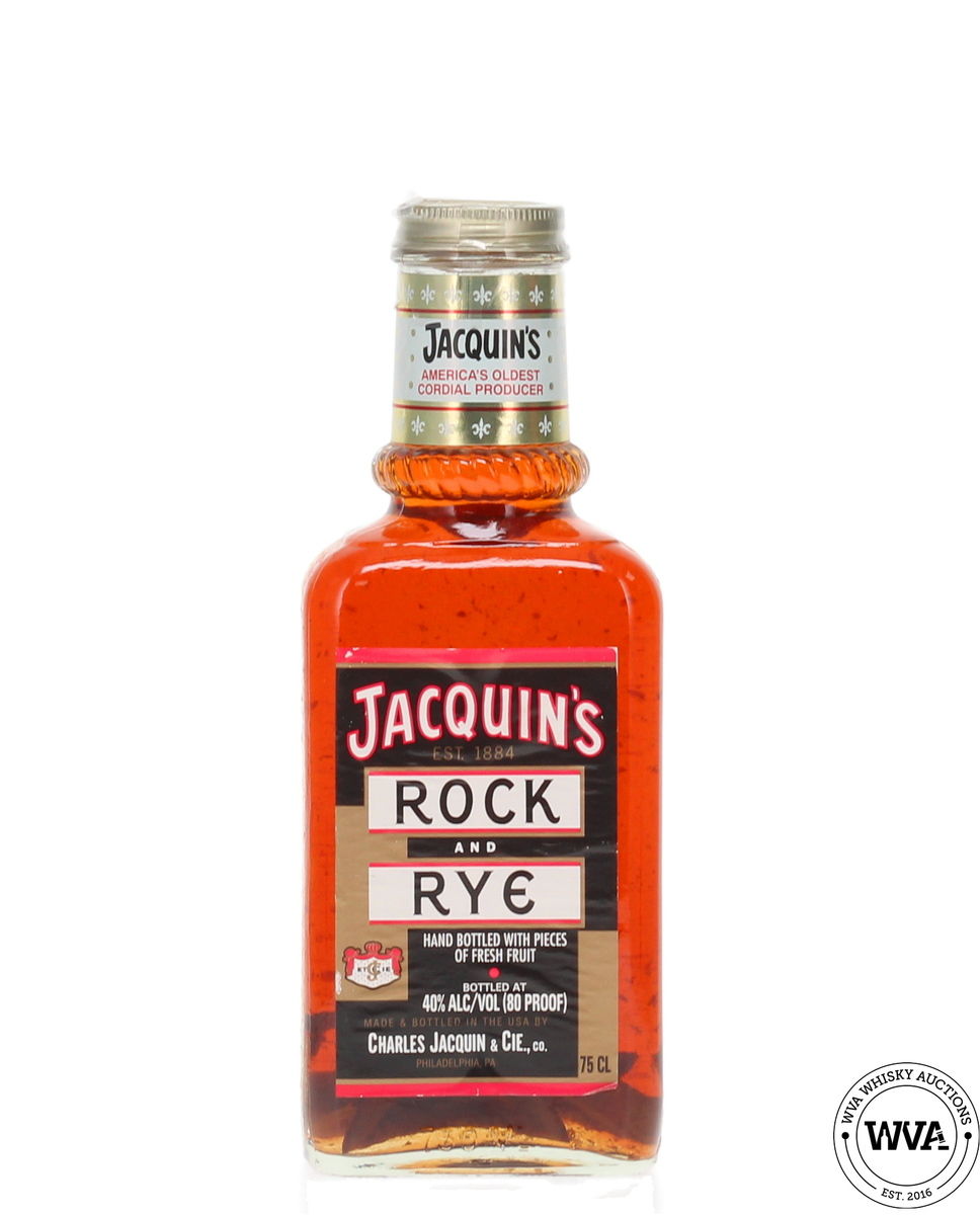 Jacquin's Rock and Rye Whiskey Liqueur