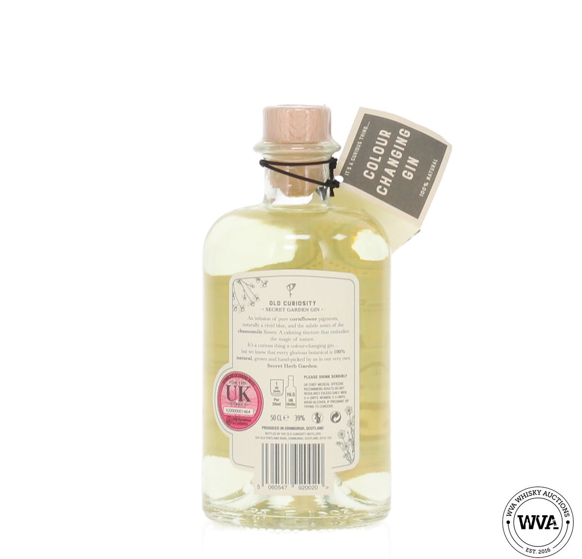 Old Curiosity Chamomile & Cornflower Gin