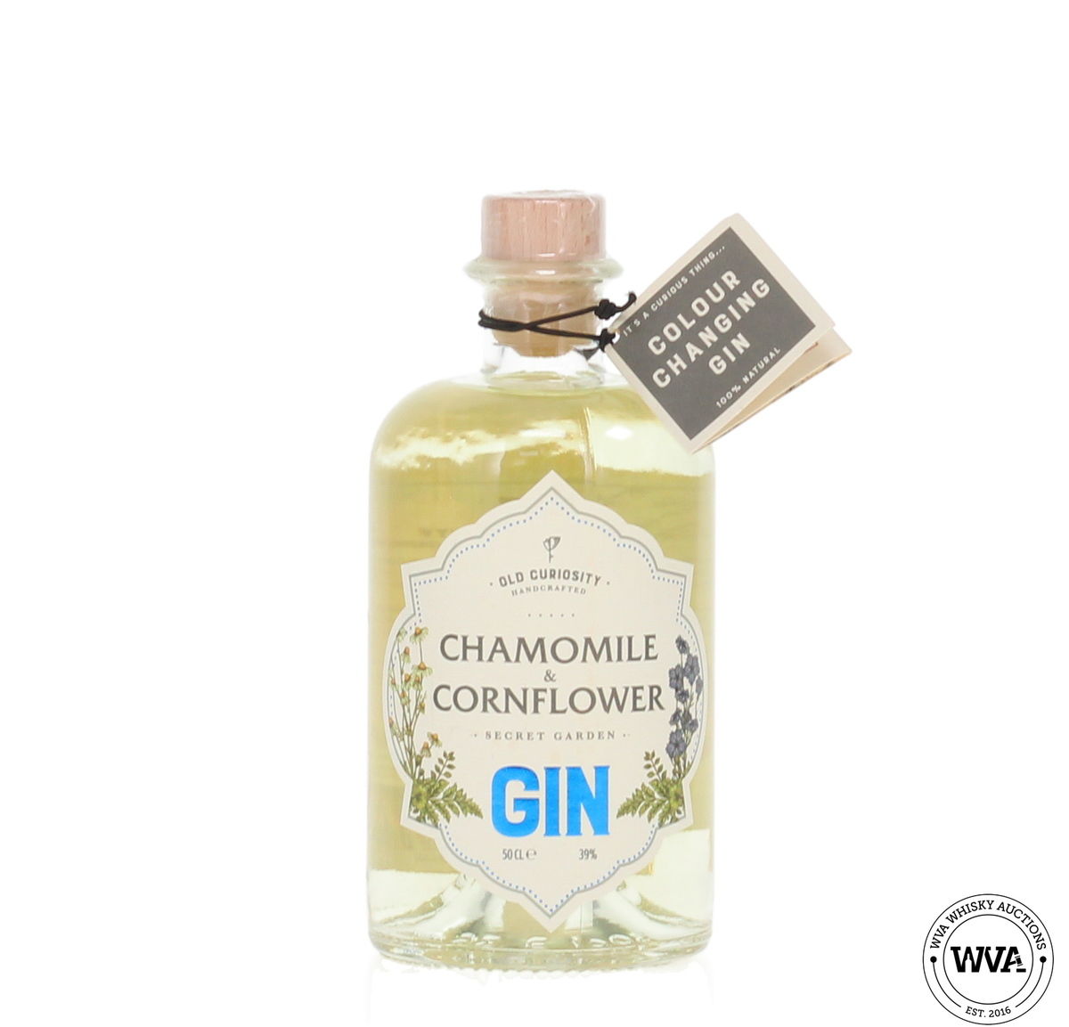 Old Curiosity Chamomile & Cornflower Gin