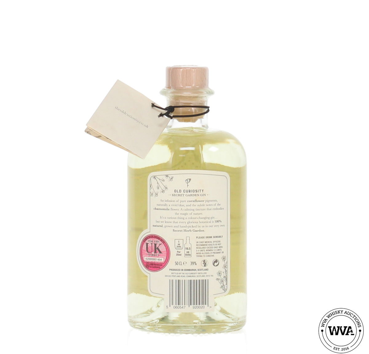 Old Curiosity Chamomile & Cornflower Gin