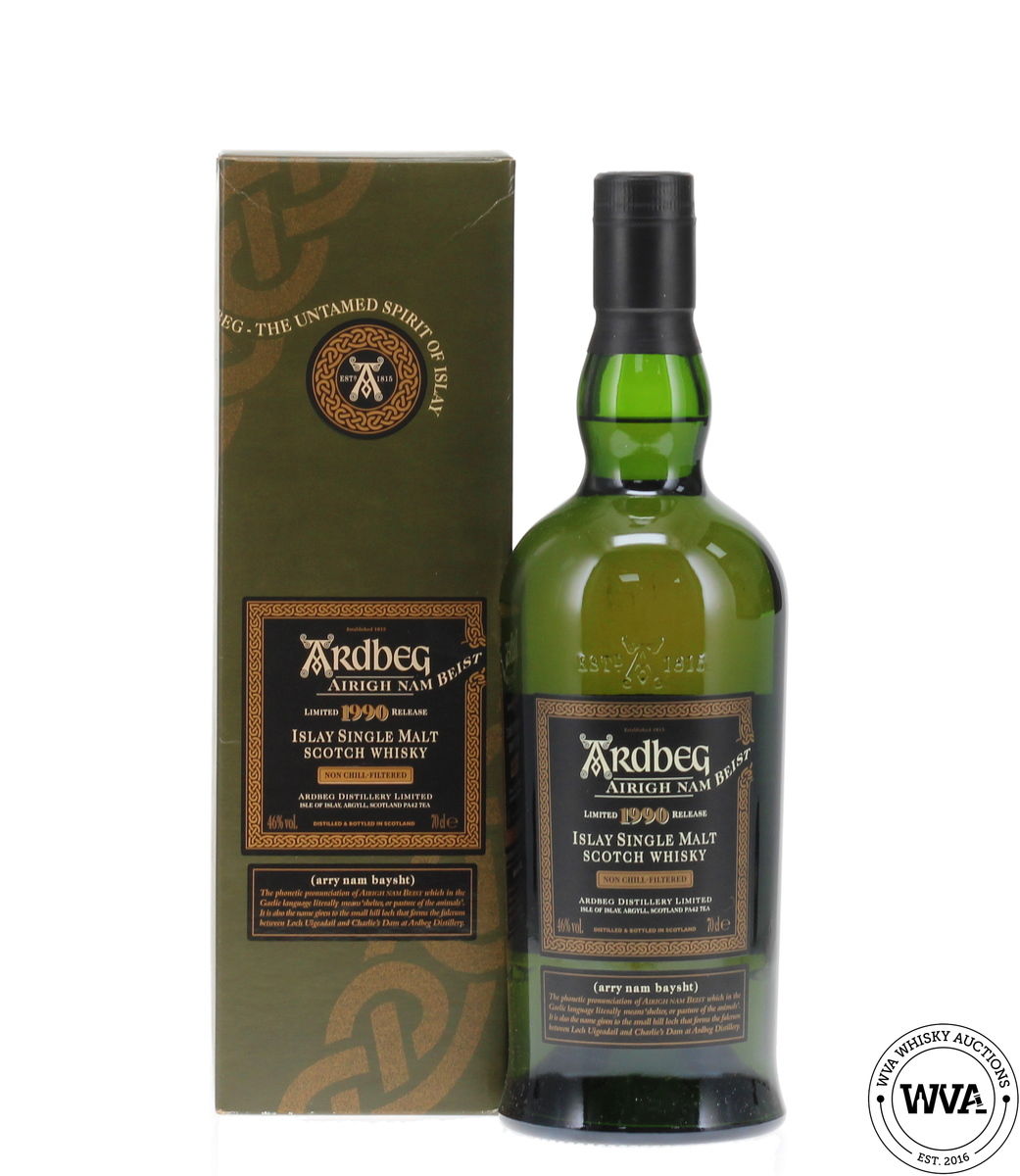 Ardbeg Airigh Nam Beist 1990 - Limited Edition