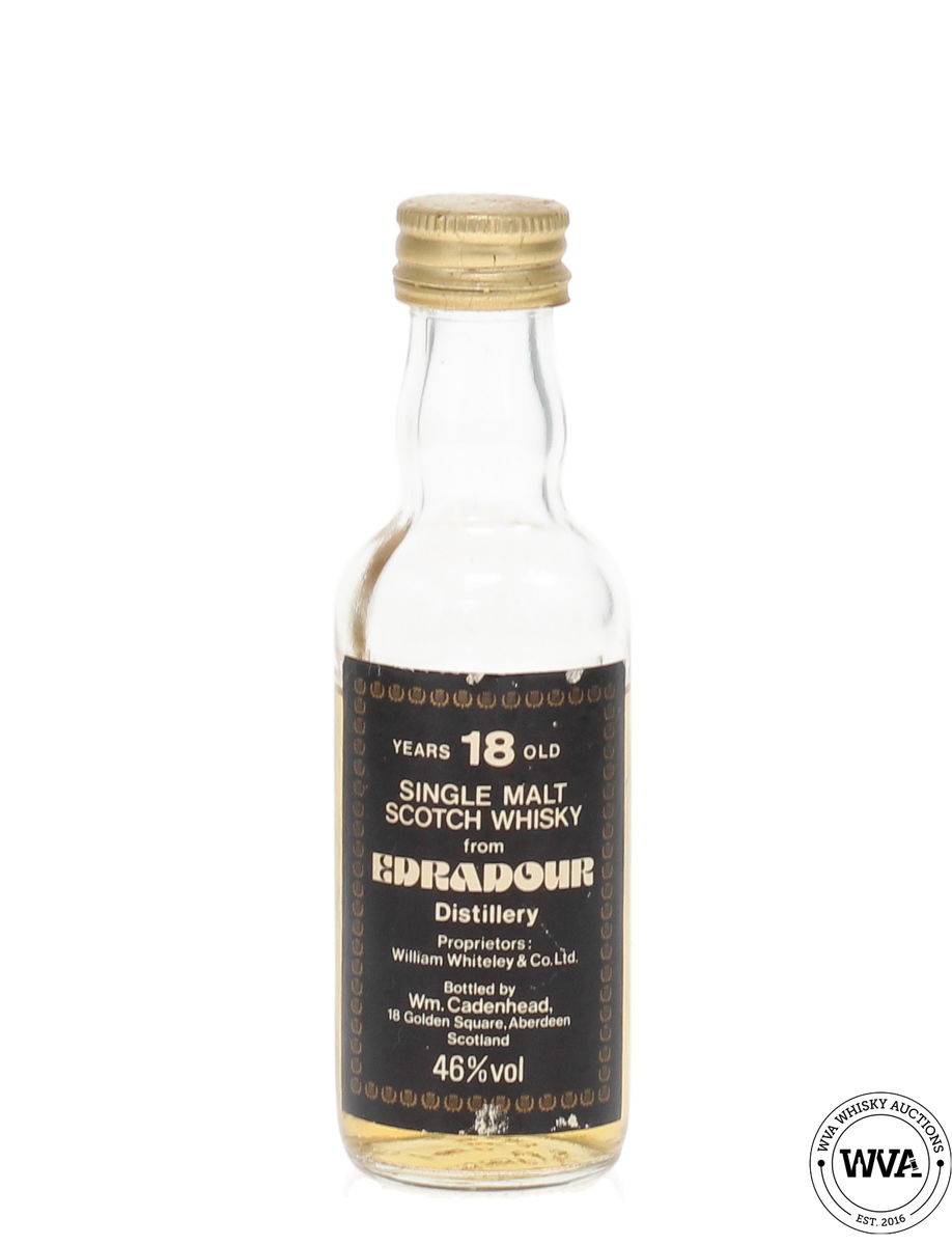 Edradour 18 Year Old - Cadenhead's Miniature