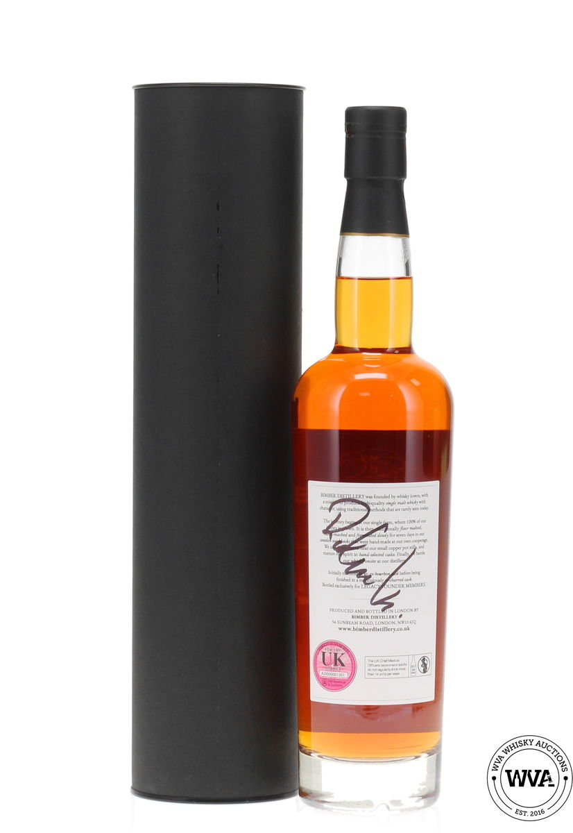 Bimber 2025 - Legacy Collection - Cask Ref 410/60 (Signed)