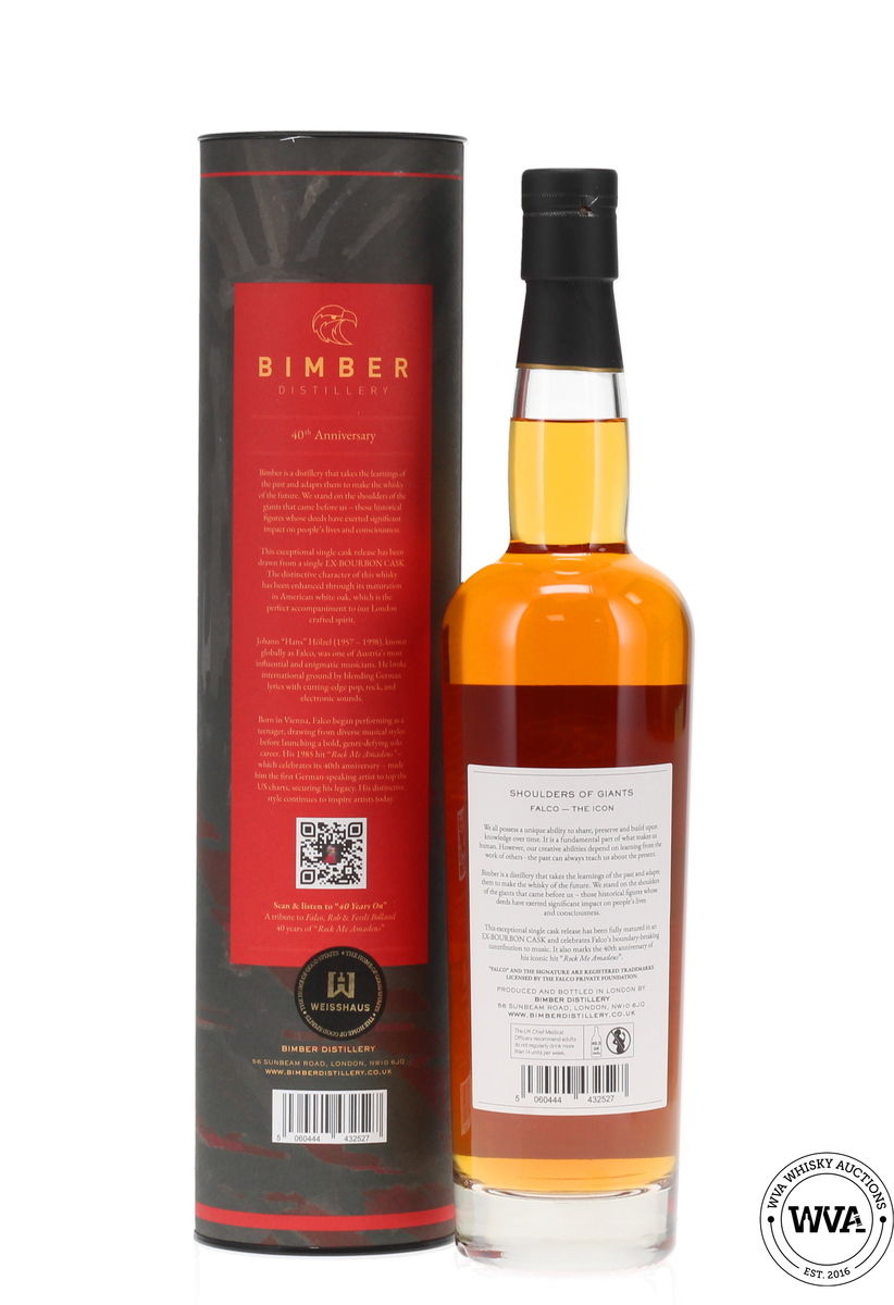 Bimber Single Cask #448 Shoulders of Giants - Falco The Icon - Austria Exclusive