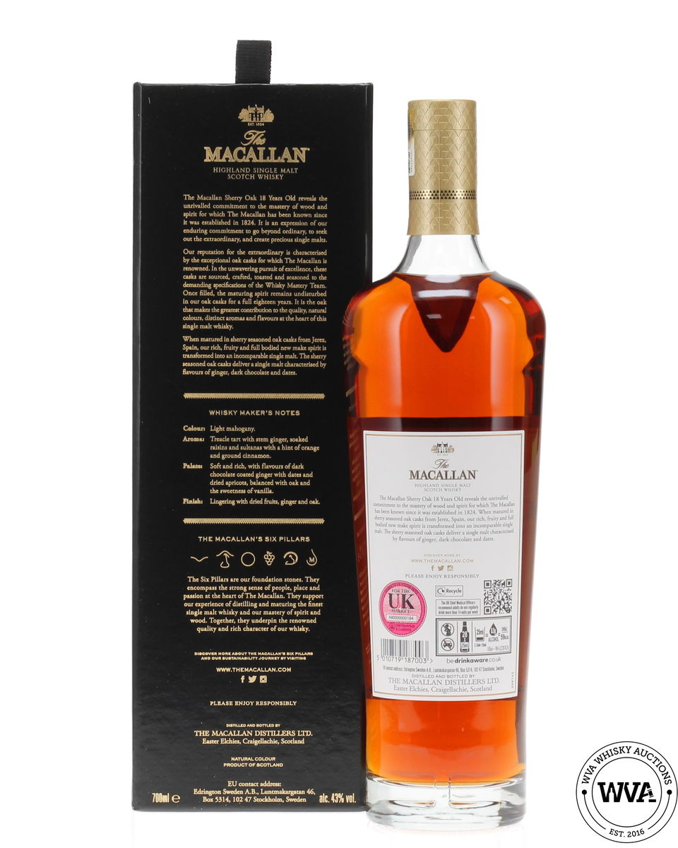 Macallan 18 Year Old Sherry Oak (2023)