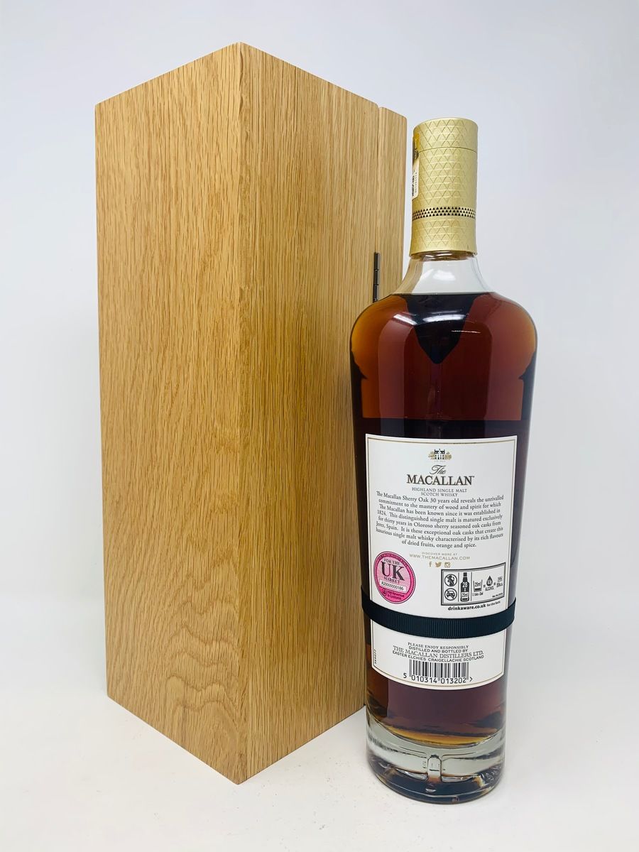 THE MACALLAN 30 YEAR OLD SHERRY OAK 2020 RELEASE
