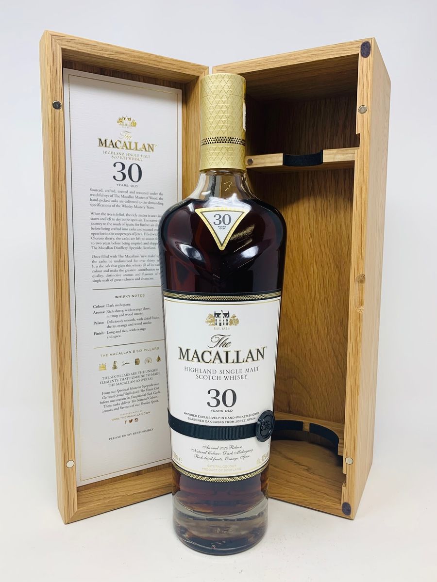 THE MACALLAN 30 YEAR OLD SHERRY OAK 2020 RELEASE