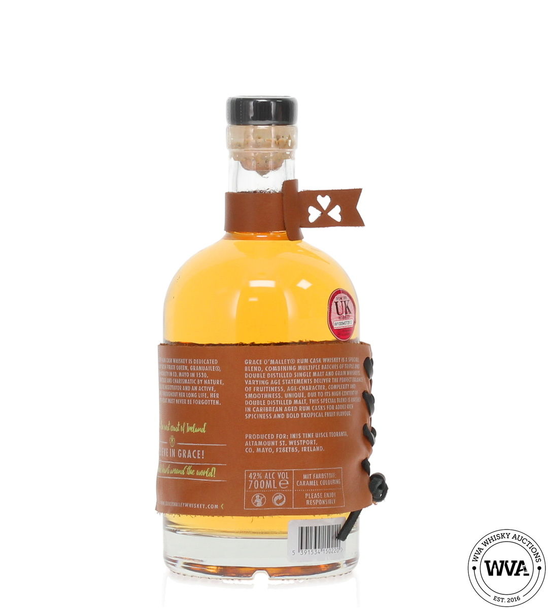 Grace O'Malley - Rum Cask Irish Whiskey