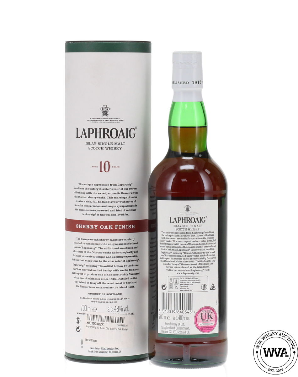 Laphroaig 10 Year Old Sherry Oak Finish