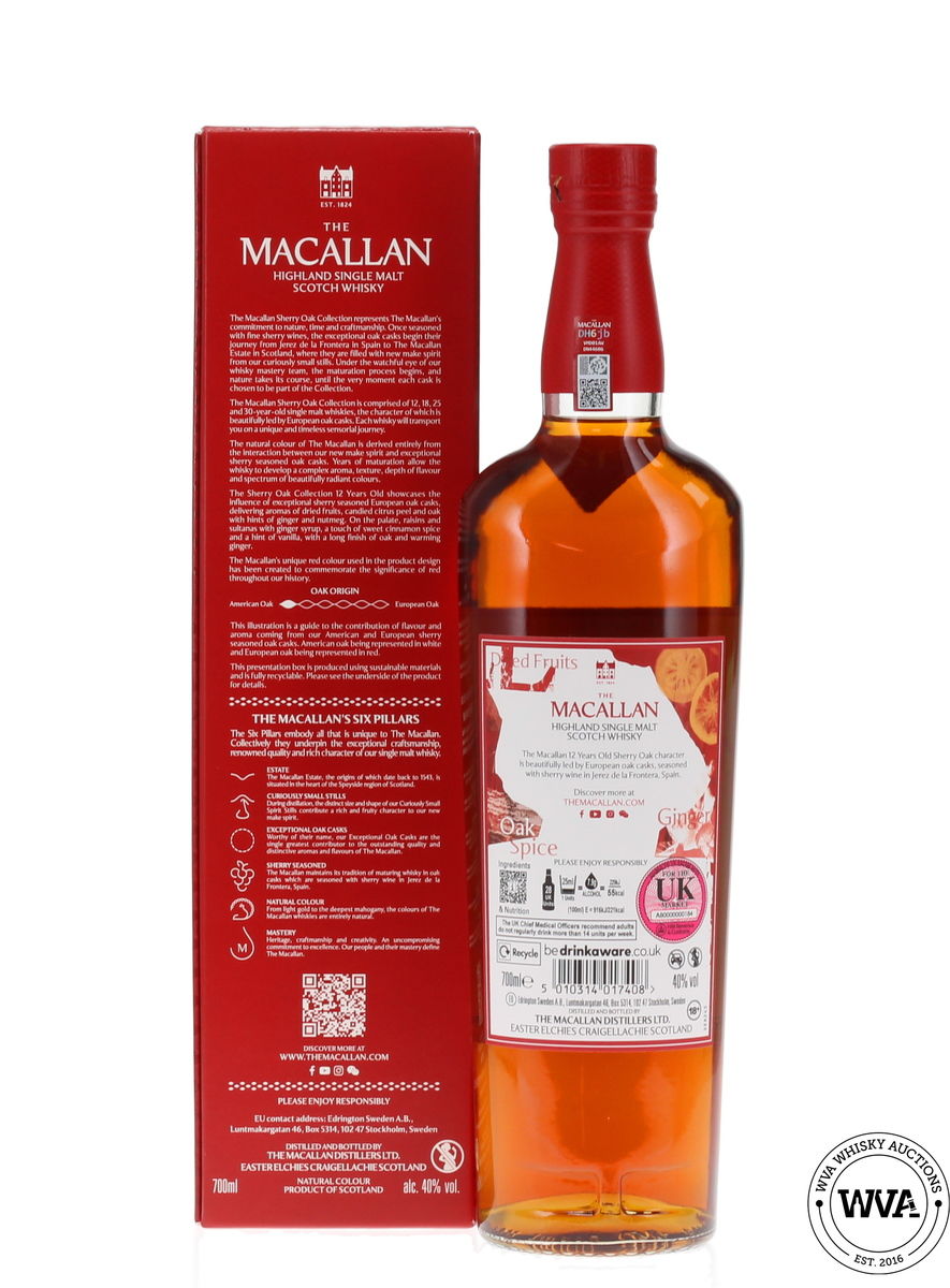 Macallan 12 Year Old - Sherry Oak Collection