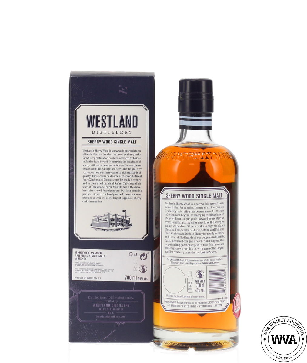 Westland - Sherry Wood American Single Malt Whiskey