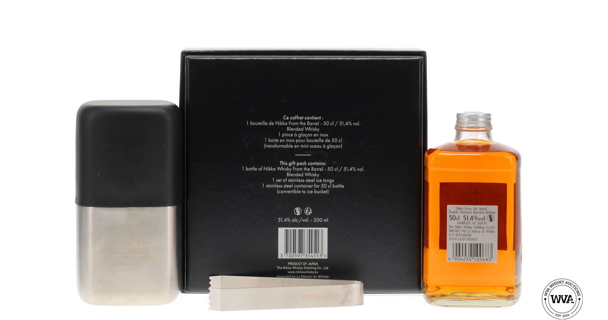 Nikka from The Barrel 50cl - Ice Bucket & Tongs