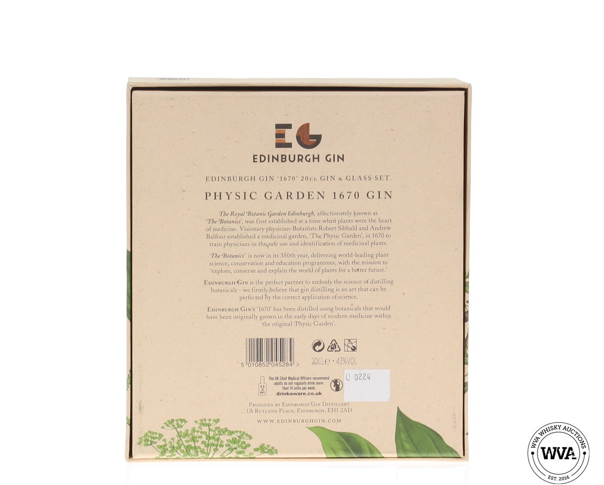 Edinburgh Gin - 1670 Royal Botanic Garden (20cl)