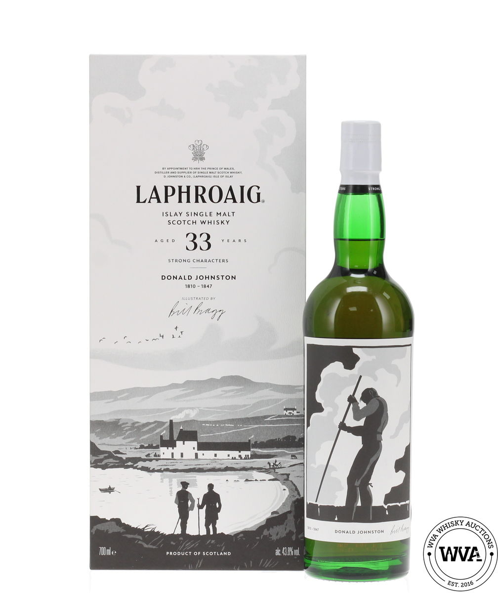 Laphroaig 33 Year Old Strong Characters - Donald Johnston