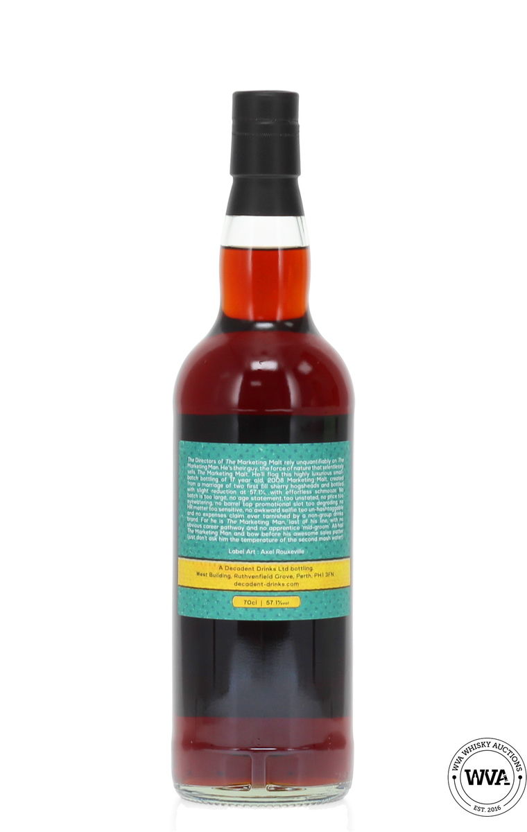 Marketing Malt 17 Year Old 2008 - Decadent-Drams