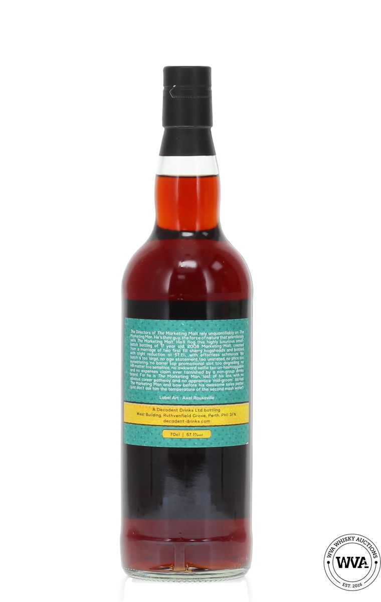 Marketing Malt 17 Year Old 2008 - Decadent-Drams