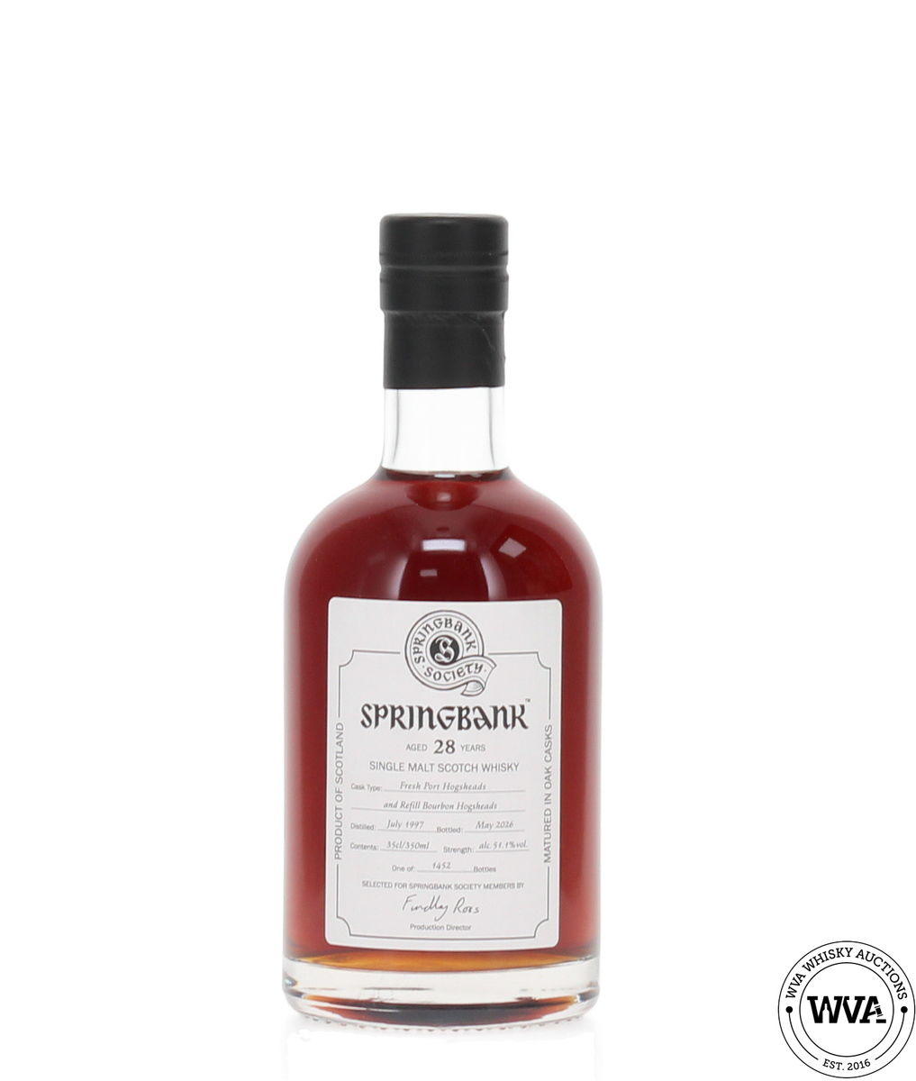 Springbank 28 Year Old 1997 - Springbank Society Bottling