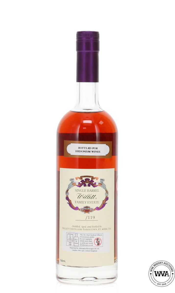 Willett 11 Year Old #2044 Single Barrel Bourbon - Hedonism Wines Exclusive