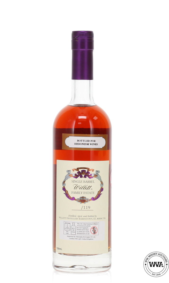 Willett 11 Year Old #2044 Single Barrel Bourbon - Hedonism Wines Exclusive