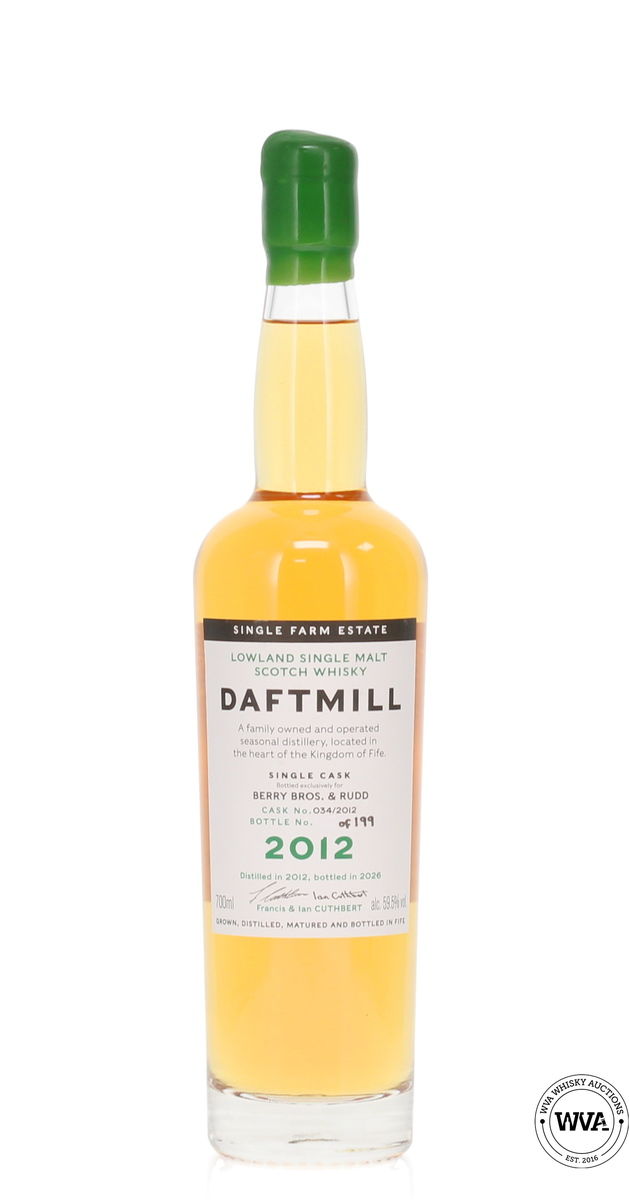 Daftmill 2012 #34 - Berry Bros & Rudd Exclusive