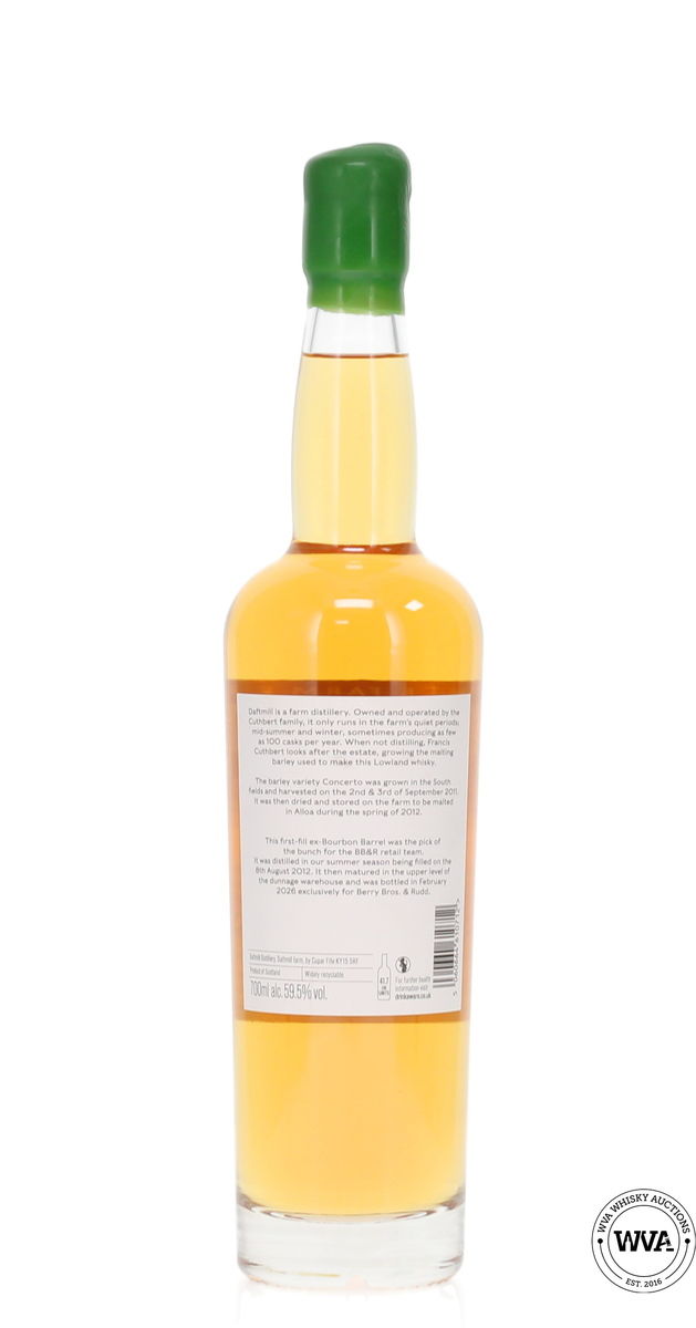 Daftmill 2012 #34 - Berry Bros & Rudd Exclusive