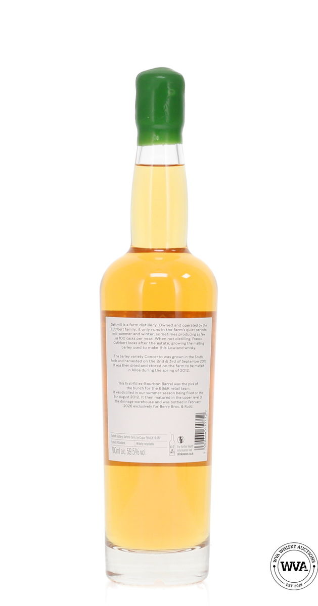 Daftmill 2012 #34 - Berry Bros & Rudd Exclusive
