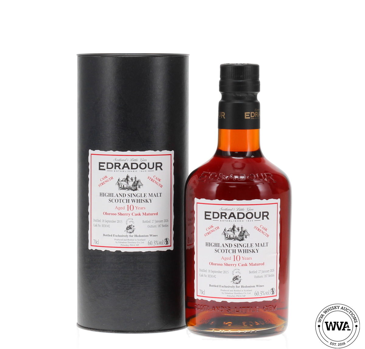 Edradour 10 Year Old 2015 Cask Strength REM#2 - Hedonism Wines Exclusive