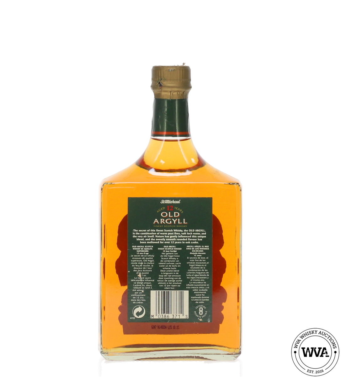 Old Argyll 12 Year Old De Lux Blend