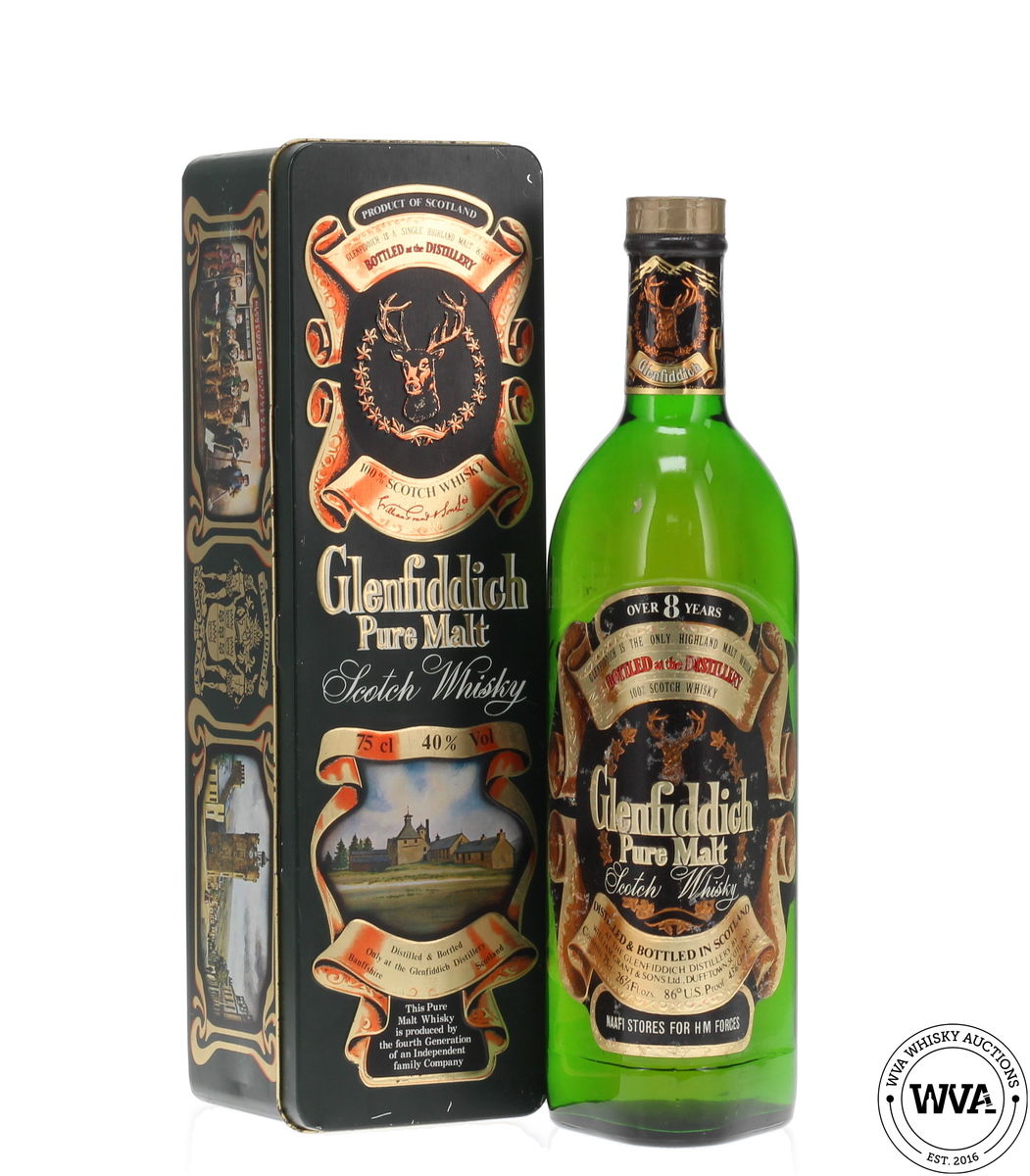 Glenfiddich 8 Year Old Pure Malt (1970's)