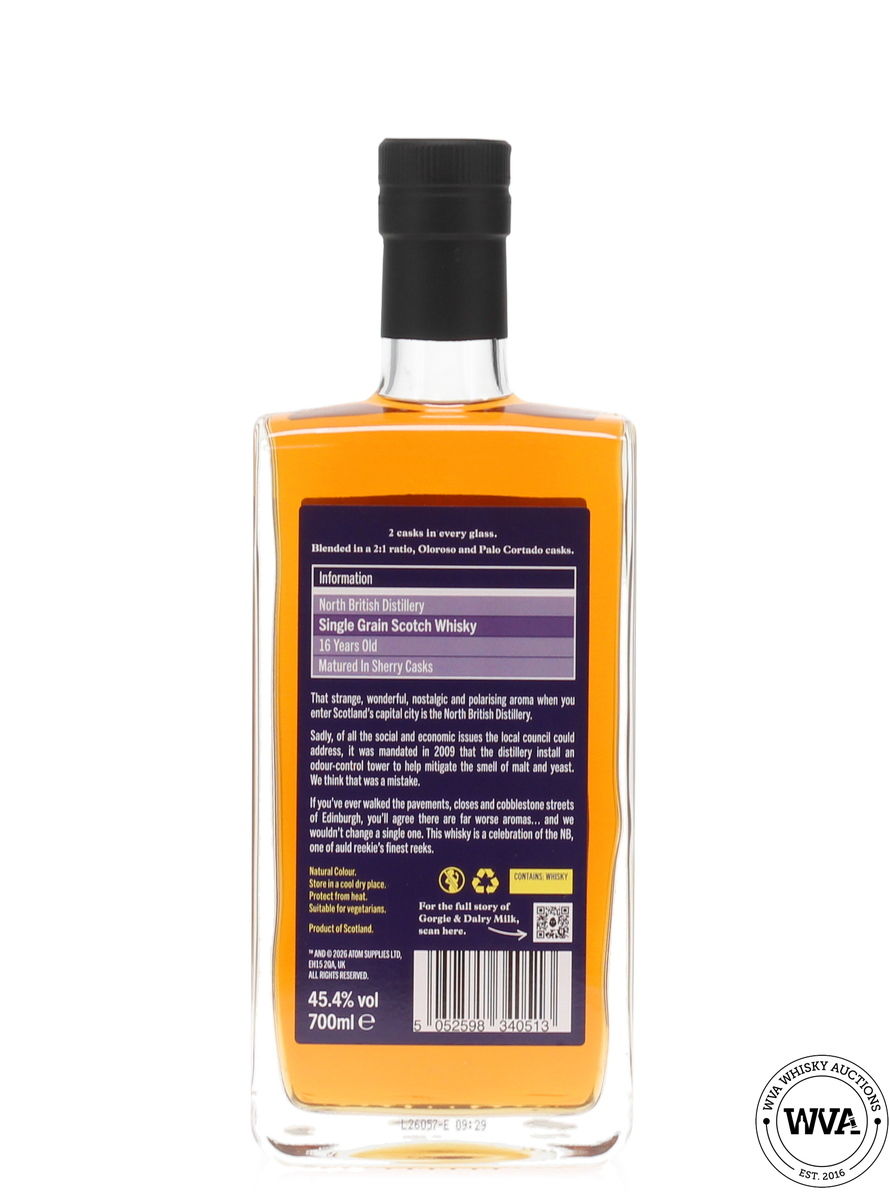 North British 16 Year Old Single Grain - Master Of Malt 'Removed By The Fun Police'