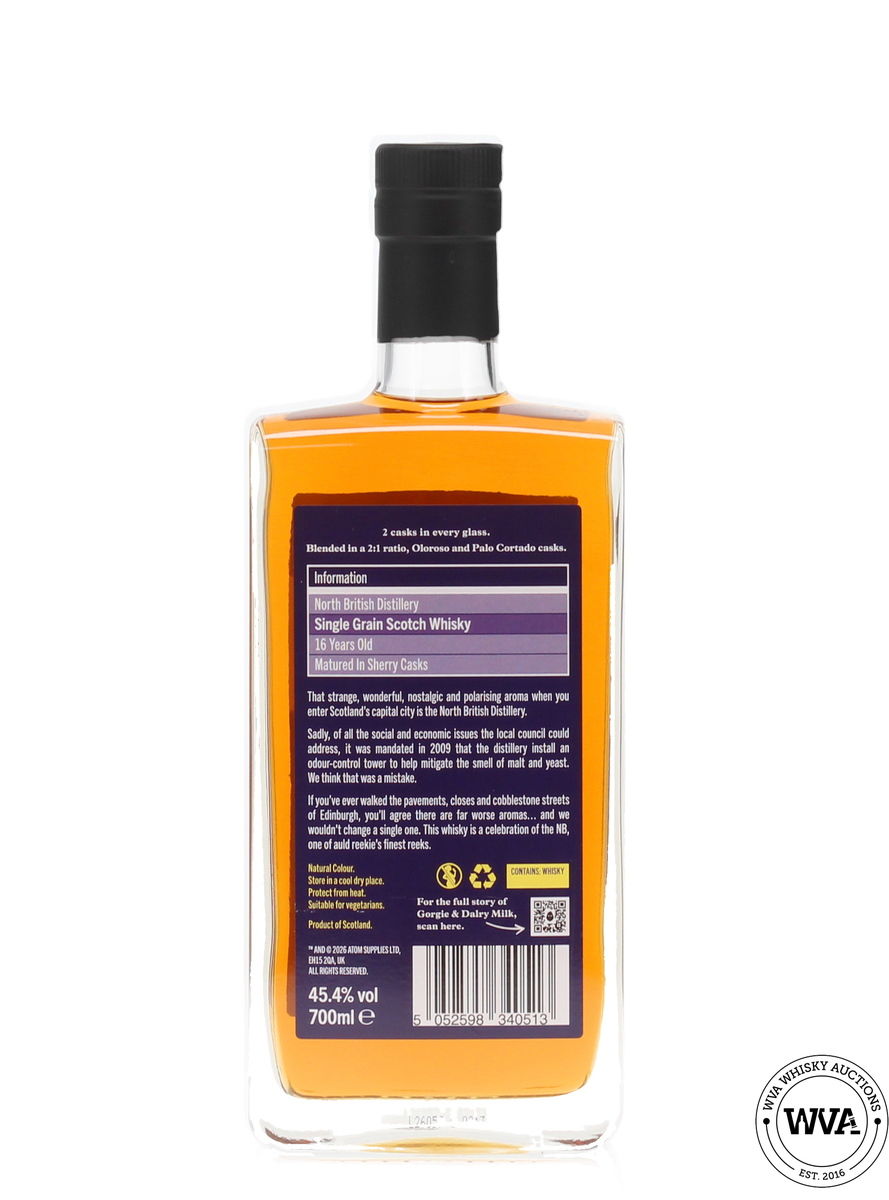 North British 16 Year Old Single Grain - Master Of Malt 'Removed By The Fun Police'