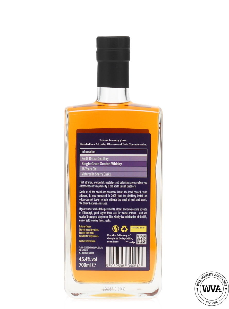 North British 16 Year Old Single Grain - Master Of Malt 'Removed By The Fun Police'