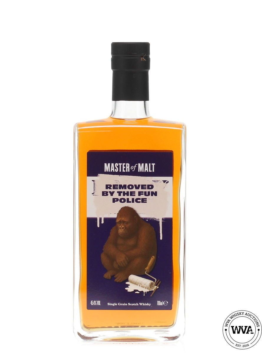 North British 16 Year Old Single Grain - Master Of Malt 'Removed By The Fun Police'
