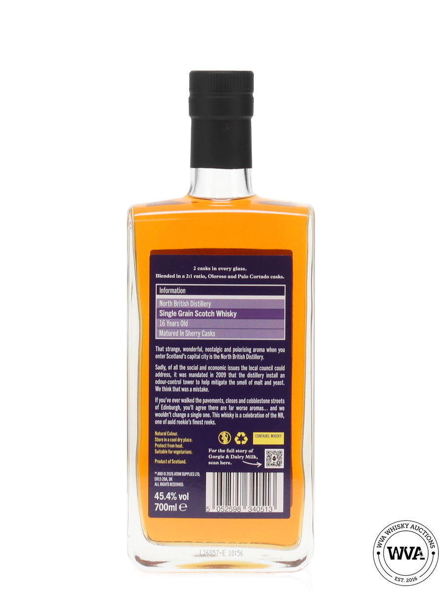 North British 16 Year Old Single Grain - Master Of Malt 'Removed By The Fun Police'