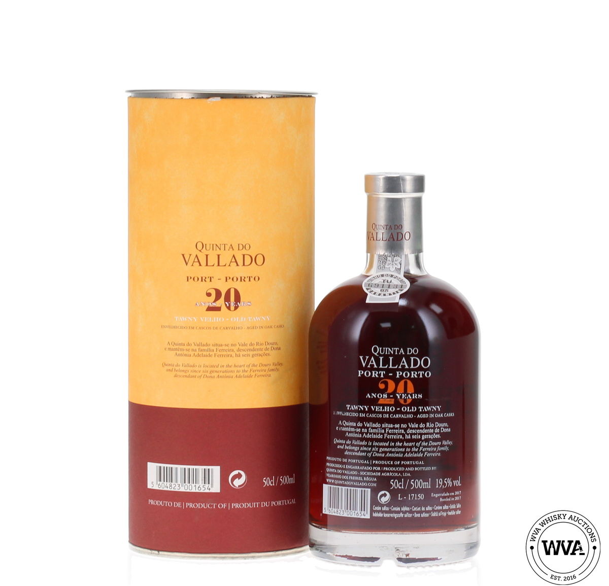 Quinta Do Vallado Porto 20 Years Old Tawny