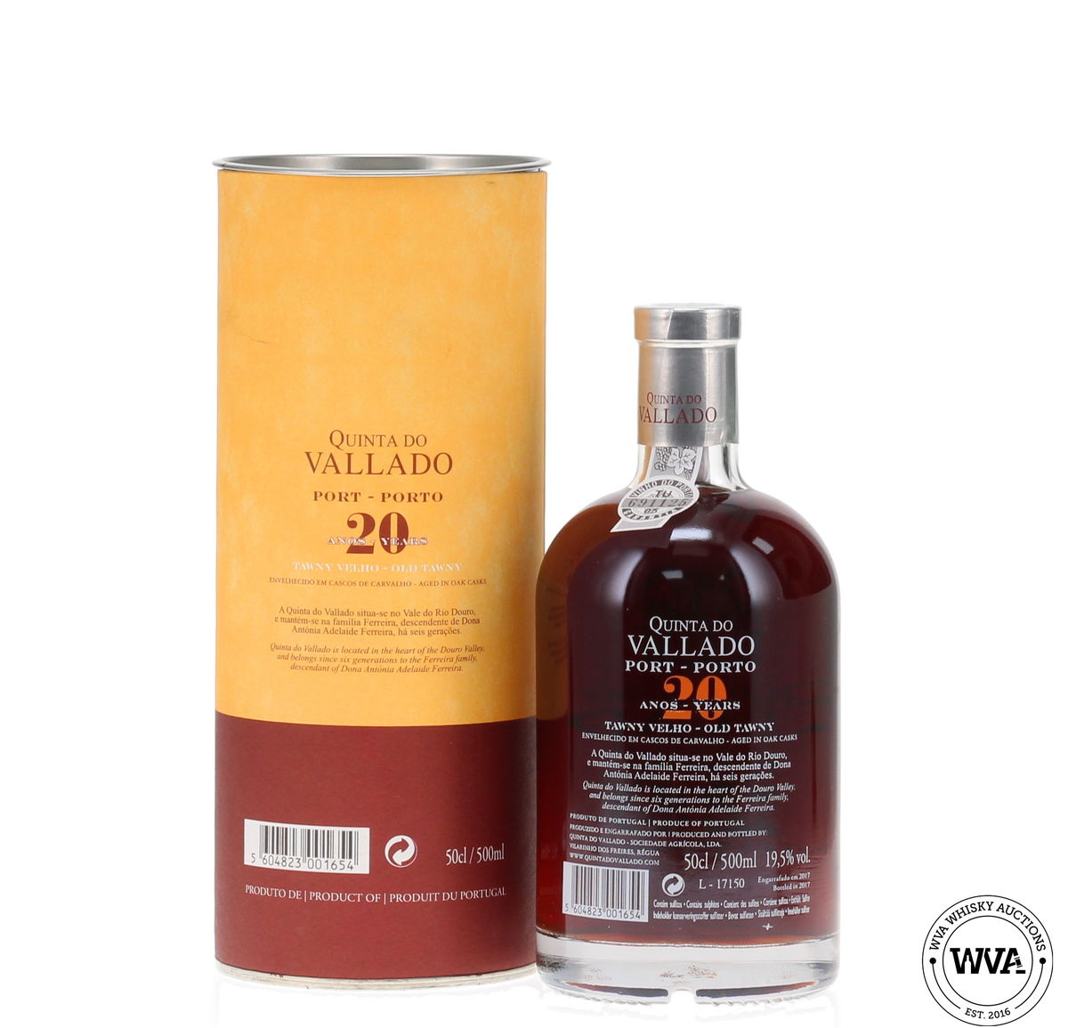 Quinta Do Vallado Porto 20 Years Old Tawny