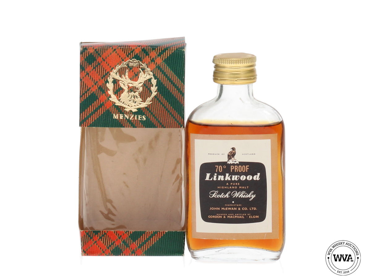 Linkwood 70 Proof Whisky Miniature