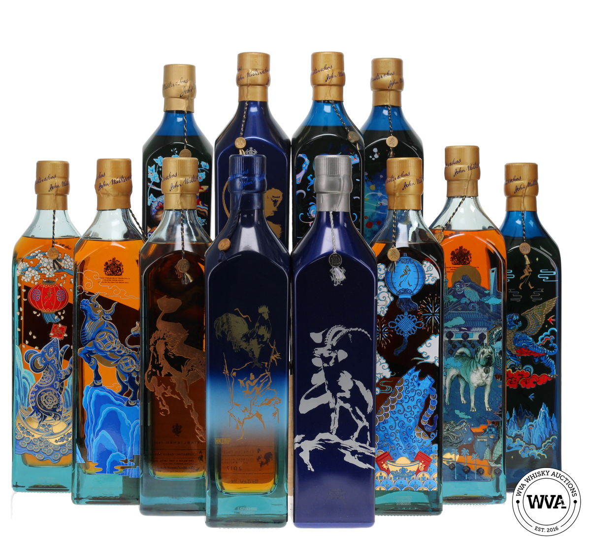 Johnnie Walker Blue Label - Year Of The Series (12x75cl)