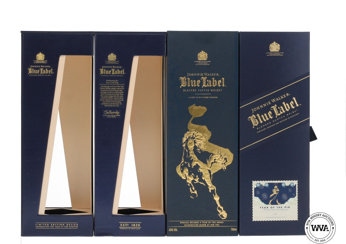 Johnnie Walker Blue Label - Year Of The Series (12x75cl)
