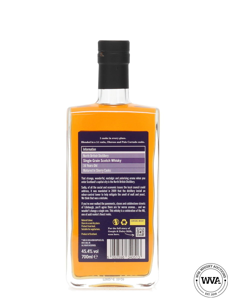 North British 16 Year Old Single Grain - Master Of Malt 'Removed By The Fun Police'