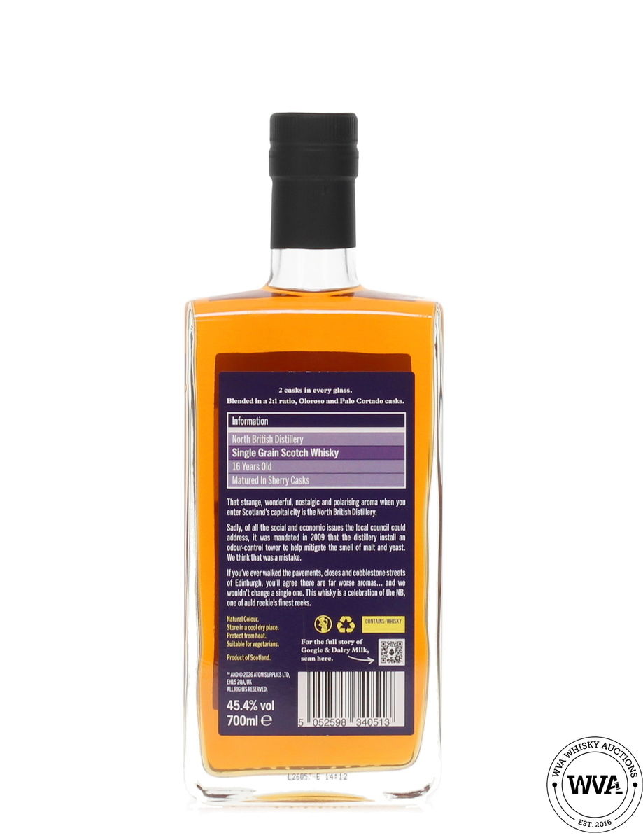 North British 16 Year Old Single Grain - Master Of Malt 'Removed By The Fun Police'