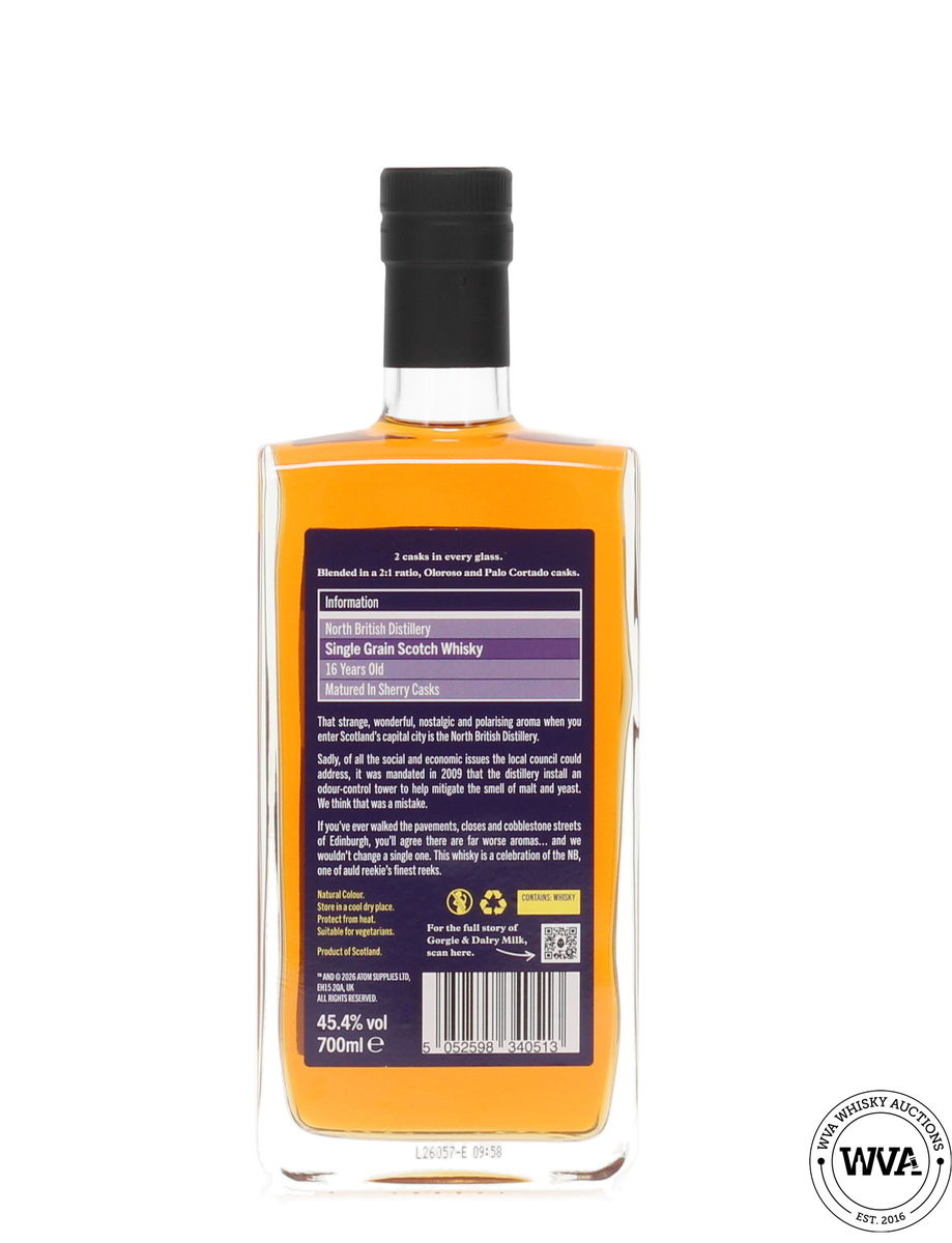 North British 16 Year Old Single Grain - Master Of Malt 'Removed By The Fun Police'
