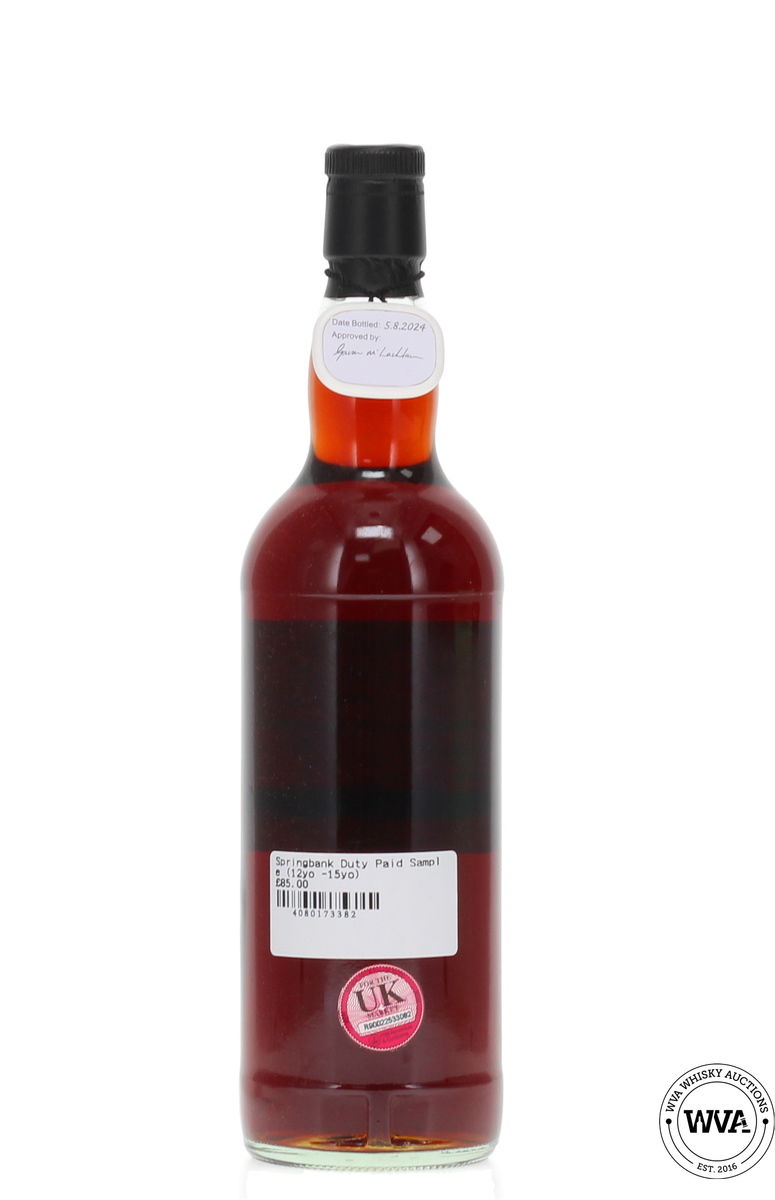 Springbank 13 Year Old 2011 - Duty Paid Sample / Fresh Sherry