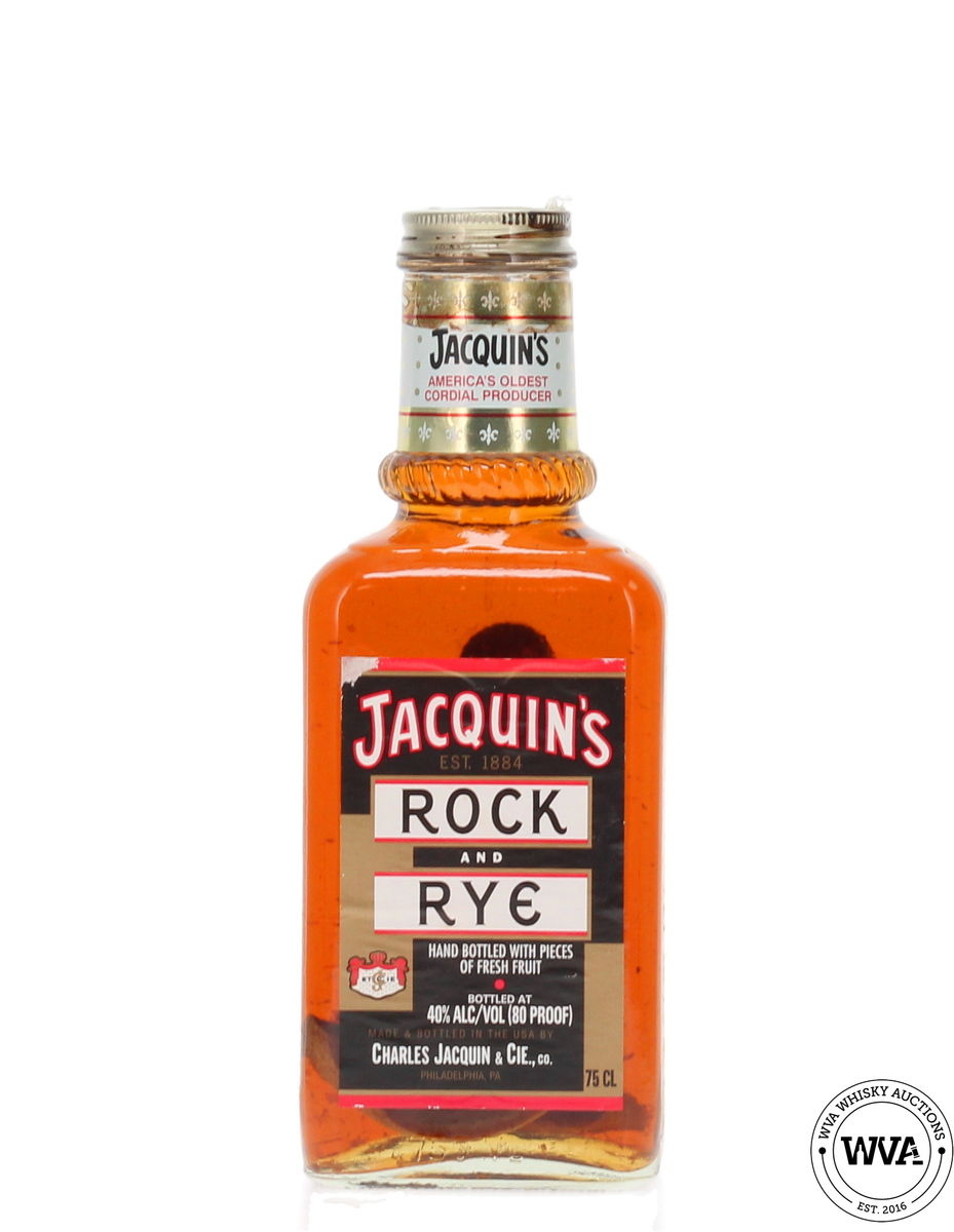 Jacquin's Rock and Rye Whiskey Liqueur