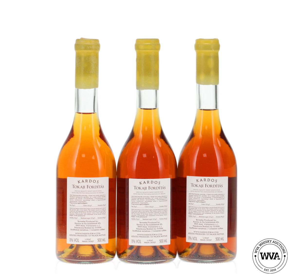  Kardos Tokaji Fordítás (3x50cl)