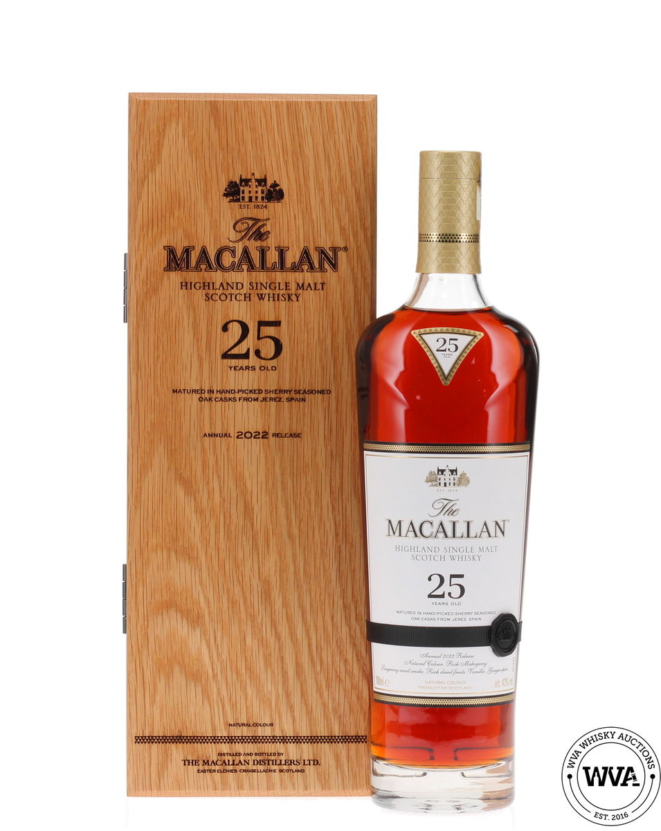Macallan 25 Year Old Sherry Oak (2022) 