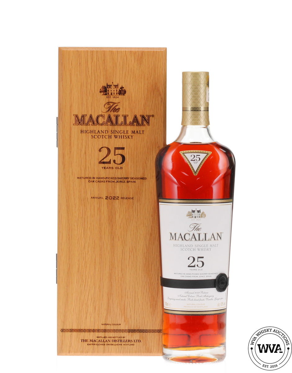 Macallan 25 Year Old Sherry Oak (2022) 