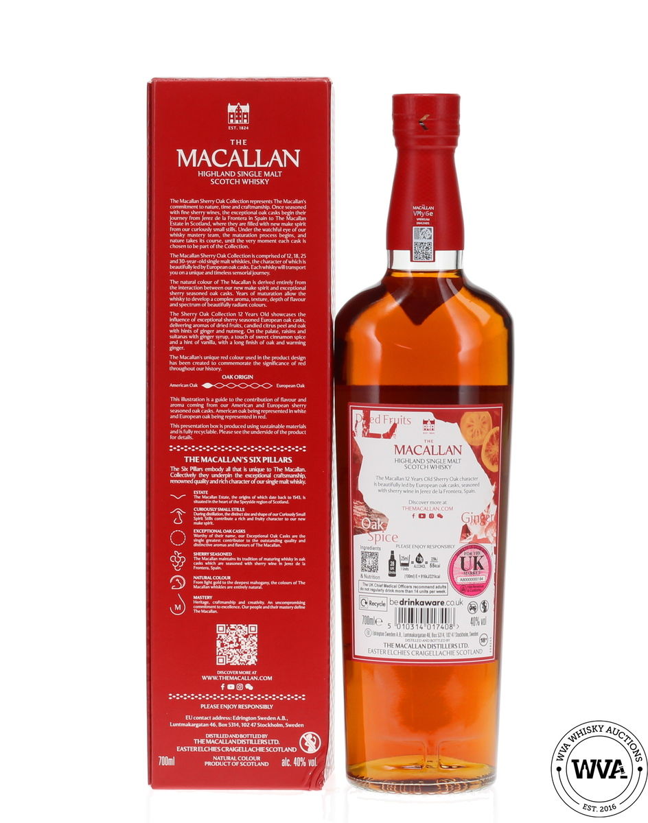 Macallan 12 Year Old - Sherry Oak Collection