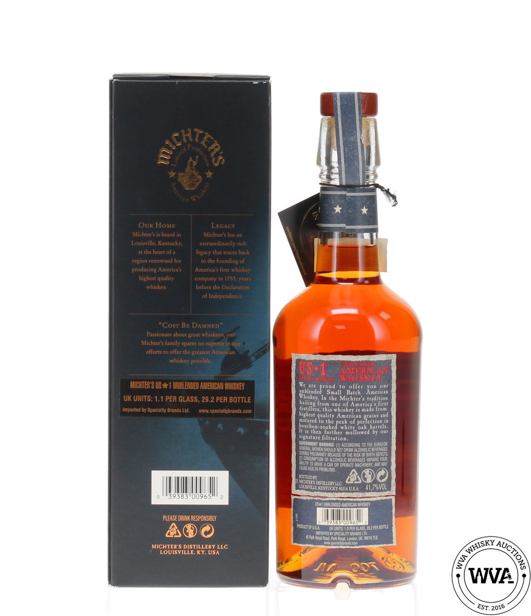 Michters Small Batch Unblended American Whiskey