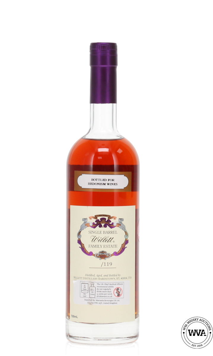 Willett 11 Year Old #2044 Single Barrel Bourbon - Hedonism Wines Exclusive